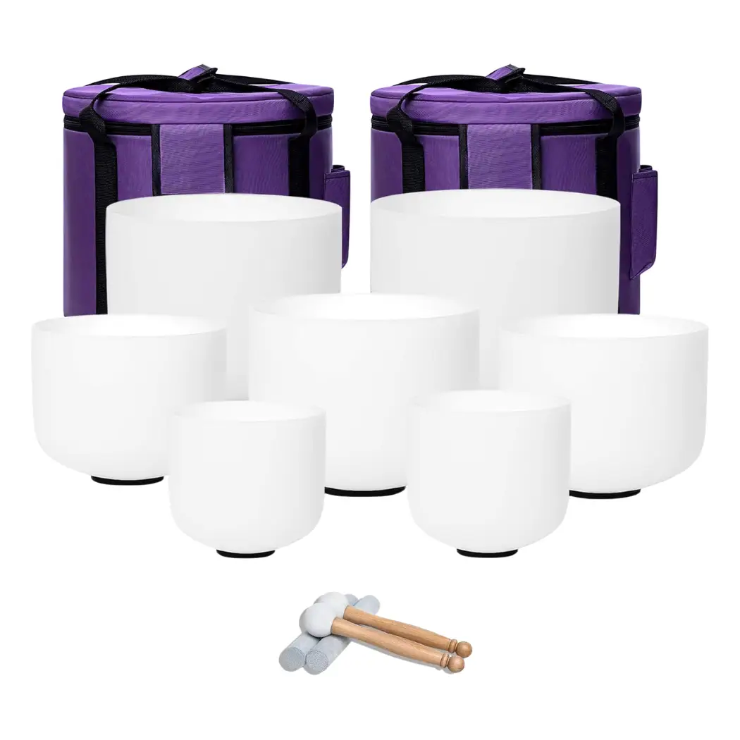 Crystal Singing Bowl Set