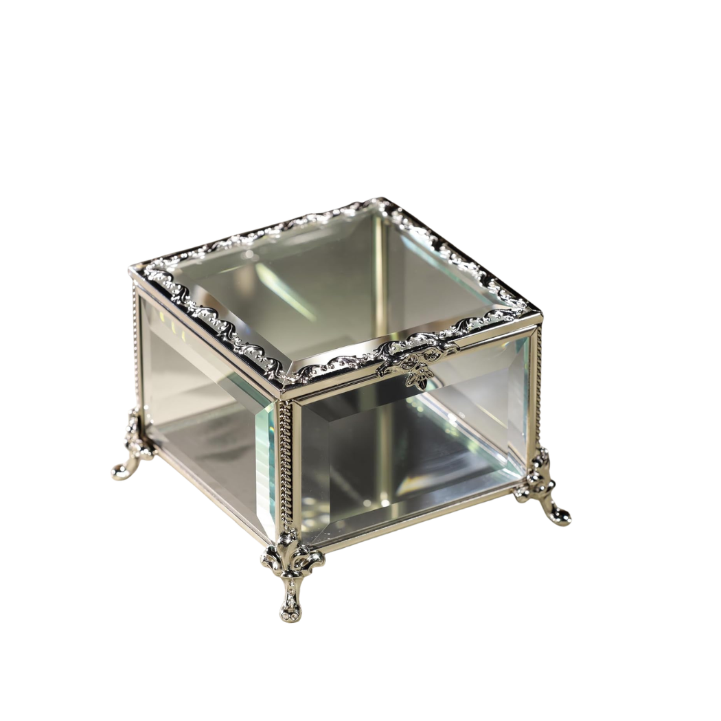 Glass Jewelry Box