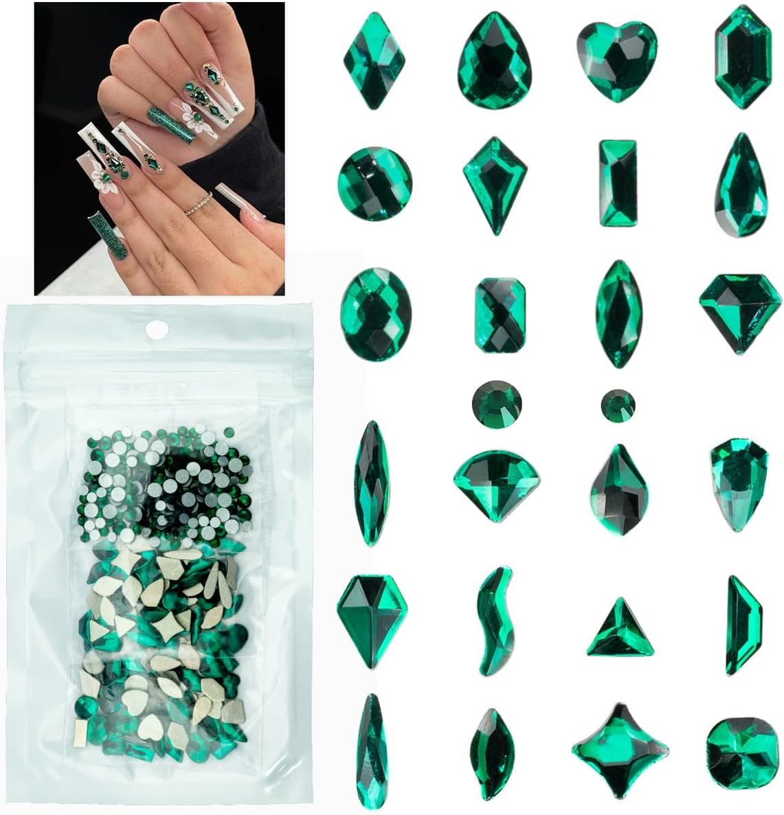 Multi Shaped Rhinestones