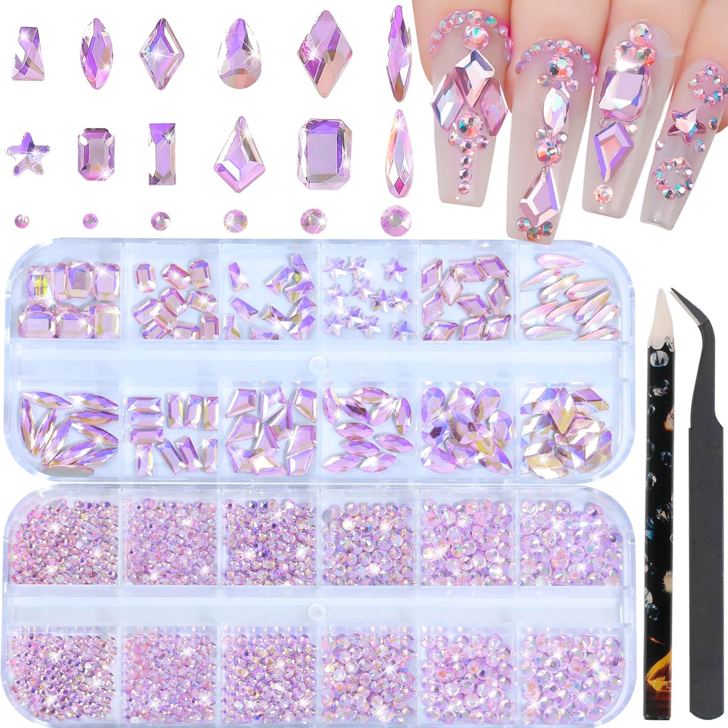 Multi Shaped Rhinestones