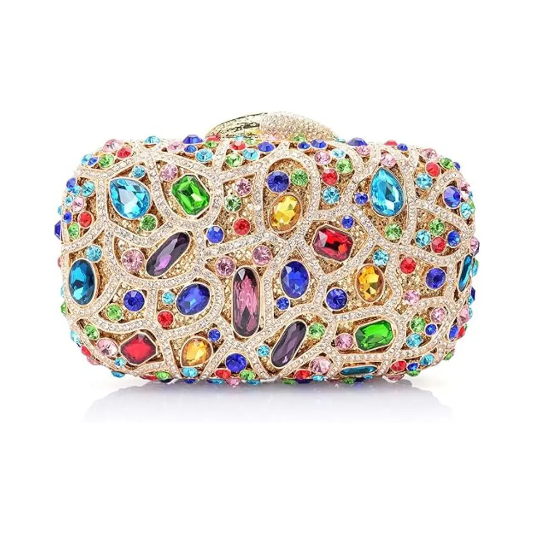 Luxury Crystal Clutch Rhinestones Evening Bag