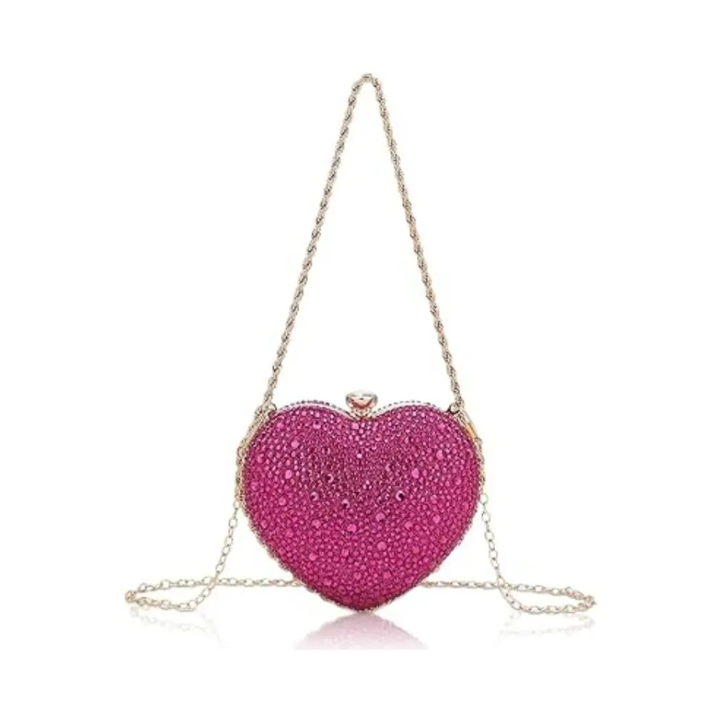 Cute Heart Shape Clutch